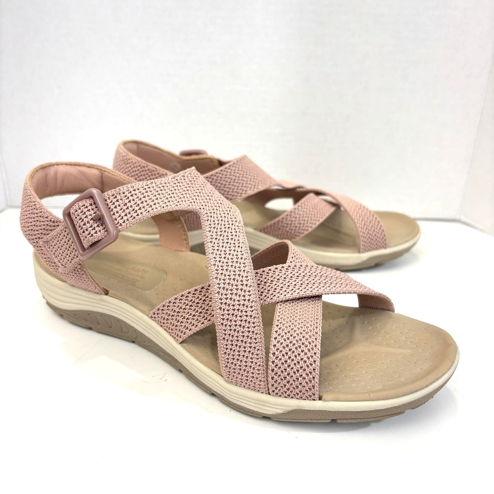 Skechers Outdoor Lifestyle Arch Comfort Strappy‎ Sandals Womens 10 Pink Shoes